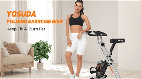 YOSUDA Folding Exercise Bike