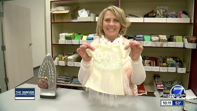 Nonprofit transforms wedding dresses into 'angel gowns'
