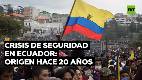 Economista: La crisis de seguridad de Ecuador inició con la dolarización hace más de 20 años
