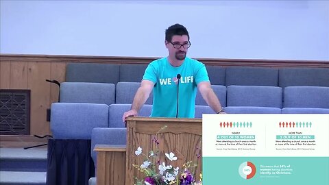 This is the presentation from @LoveLifeAmerica from last Sunday's service.