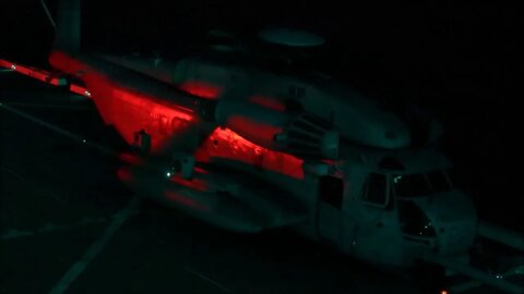 Marine Super Stallions Conduct Flight Operations