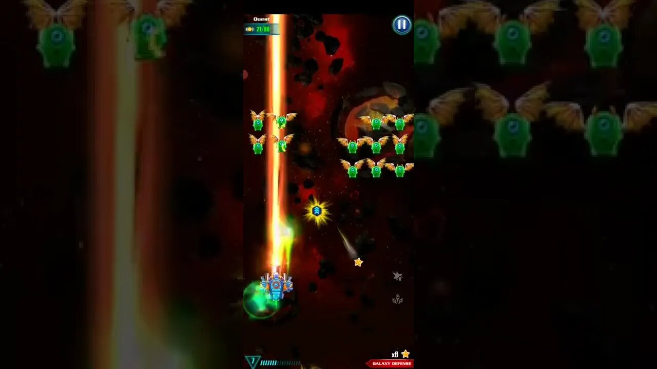GALAXY ATTACK ALIEN SHOOTER - GALAXY Defense Quest - Level 4 of 20