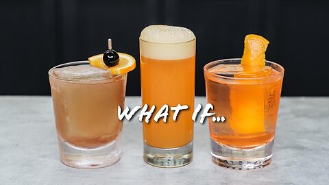 Cocktail Mashup? Combining a Cosmo with a Negroni?