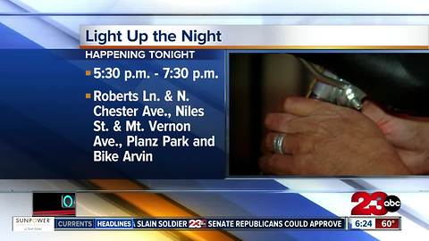 Light up the night event