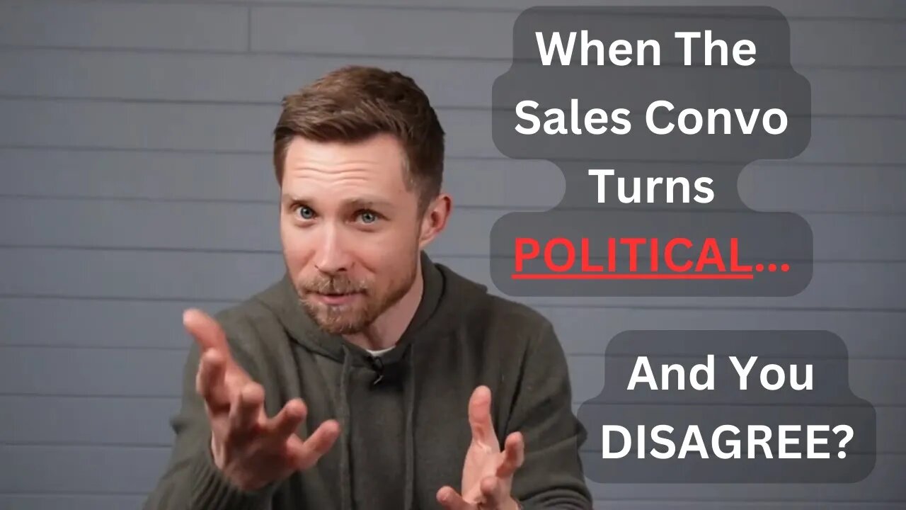 When Customers Drop Political Grenades (And You DISAGREE) - Try Doing This
