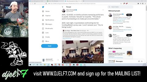 Info on what happened with "Tulsi people" at AOC event