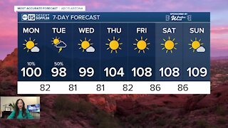 More cooler days and storm chances