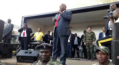 SOUTH AFRICA - KwaZulu-Natal - Interviews surrounding the Jacob Zuma trial (Videos) (pyu)