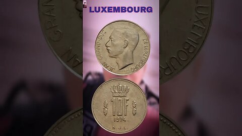 LUXEMBOURG 10 FRANCS 1974. #shorts #viral #coinnotesz