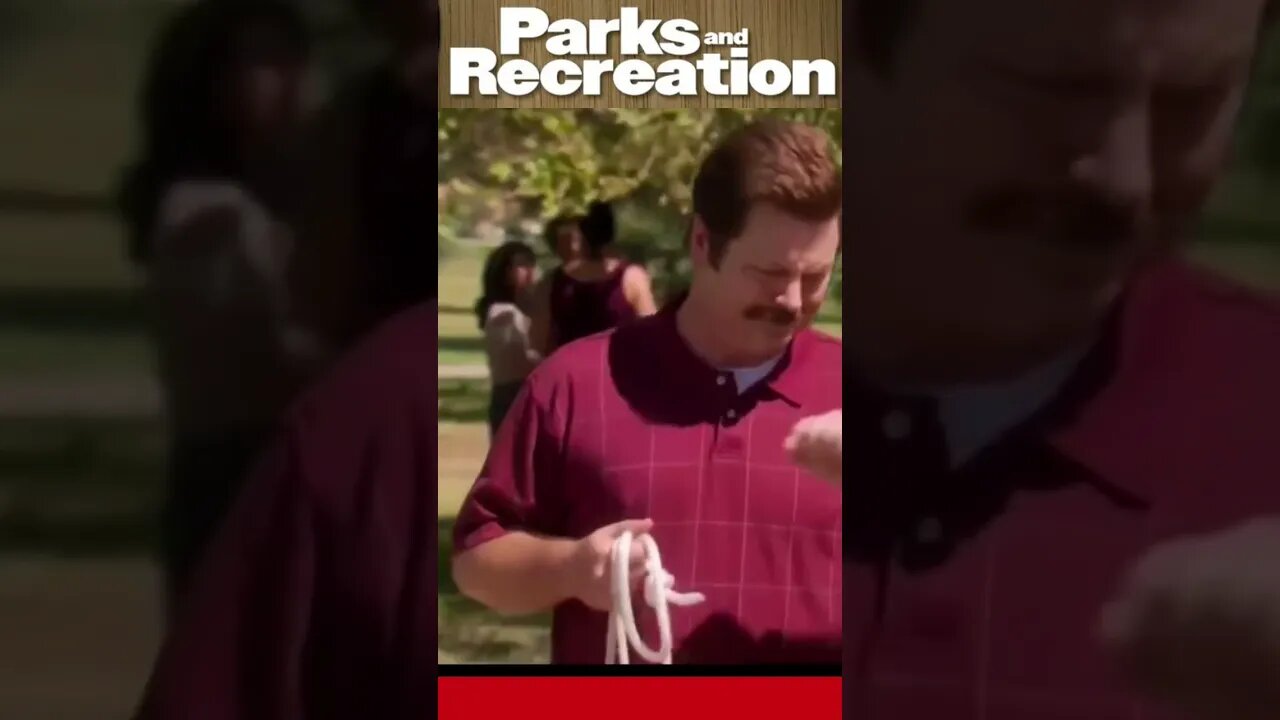 Ron Swanson has a Cookout. #parksandrec #ronswanson #shorts