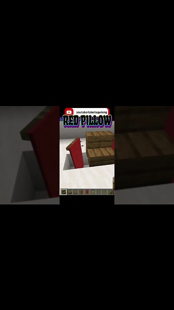 Red Pillow Couch | Minecraft