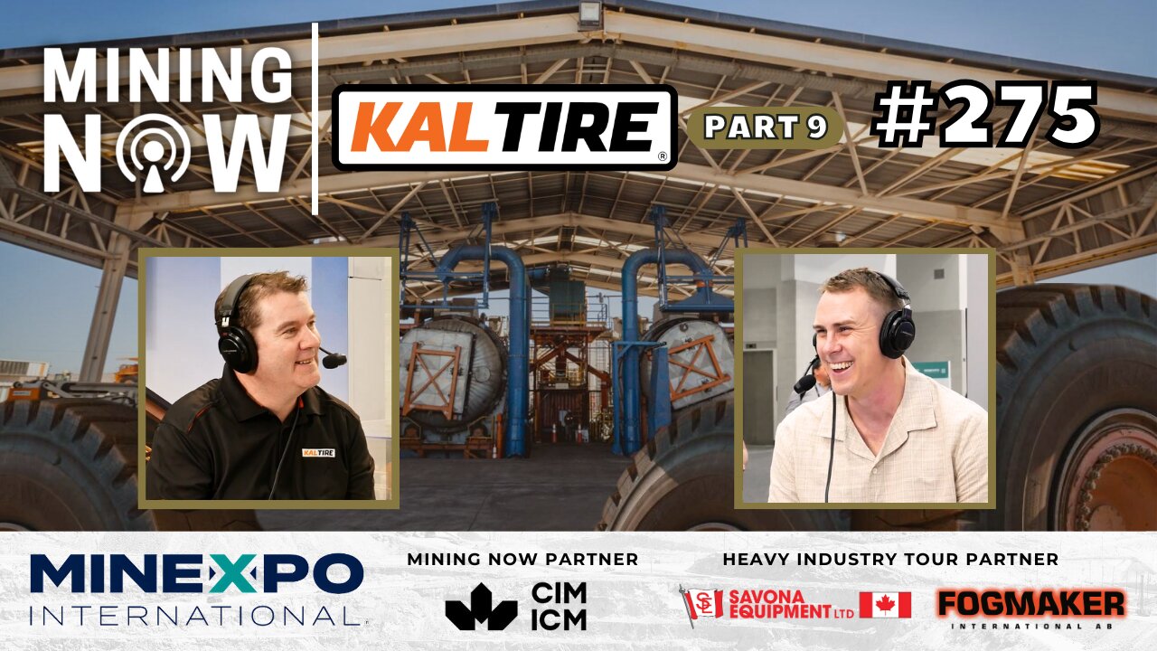 Kal Tire Mining Part 9: Transforming Mining Waste with Tire Recycling #275
