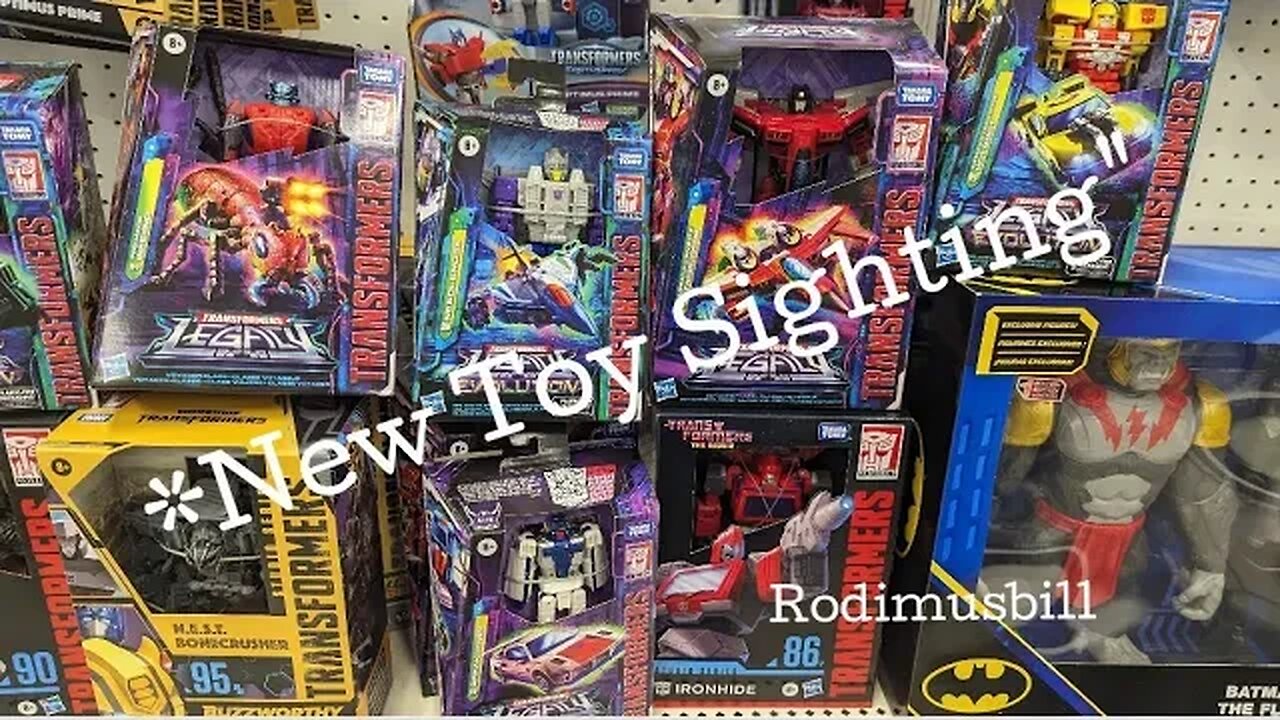 Legacy Scraphook, Breakdown, Inferno, Armada Starscream, Needlenose, HotShot-Rodimusbill Toy Sights!