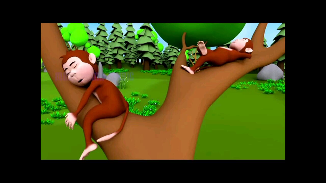 Monkey and Boy story / Kidstoons Episode 4 /#kidztoonz