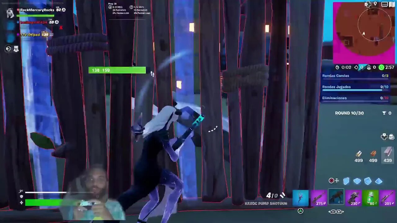 Fortnite with Rock Mercury