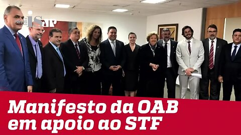 STF faz homenagem a si mesmo e OAB bajula