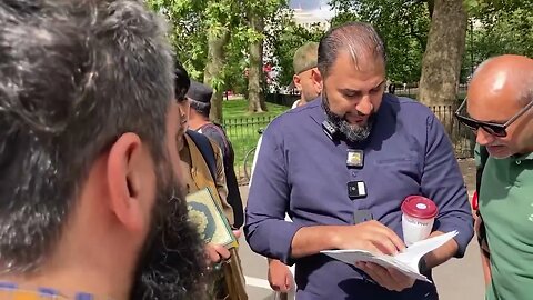 Adnan Rashid turned up. But where are the learned Ahmediya? Chickens 🐓