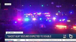 Ghost gun seizures increase
