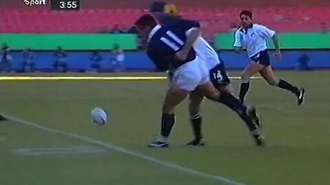 New Zealand vs Scotland RWC Quarter Final - Classic Rugby - 11th June 1995 - Full Highlights