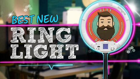 RGB RING LIGHT REVIEW Best Portable Ring Light of 2022?