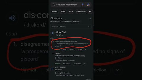 NEVER GOOGLE WHAT DISCORD MEANS😳😲😱