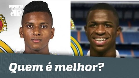 Rodrygo vs Vinicius Júnior: quem é melhor? Veja ANÁLISE!