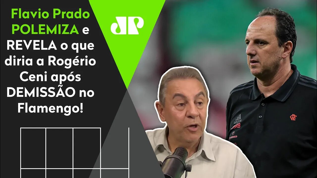 "Se EU VISSE o Rogério Ceni, SABE o que DIRIA a ele?" Flavio POLEMIZA após DEMISSÃO no Flamengo!