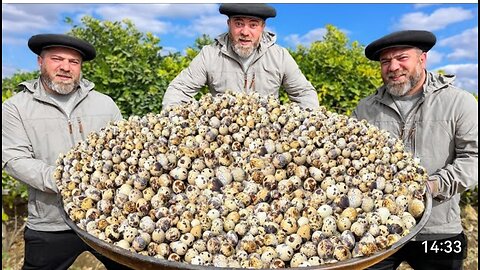 Large Scale Cooking Of 1000 Quail Eggs? Culinary Splendor Or Madness?