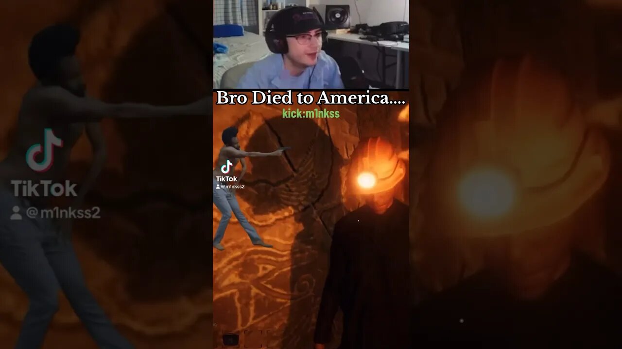 He Died To America..... #trending #funnymemes #gaming #horrorgaming #shorts #memes #jumpscare #clips