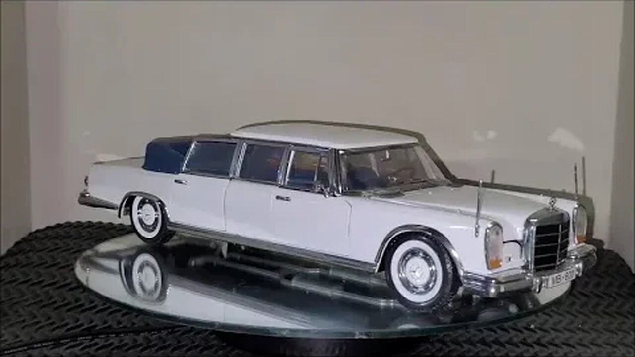 1:18 Diecast Model Cars - 1966 Mercedes Benz 600 Pullmann "Laudaulet" Limousine