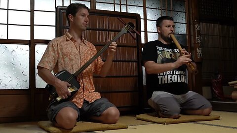 Big K and Renzoh Flutes play Sotoyama Bushi 外山節