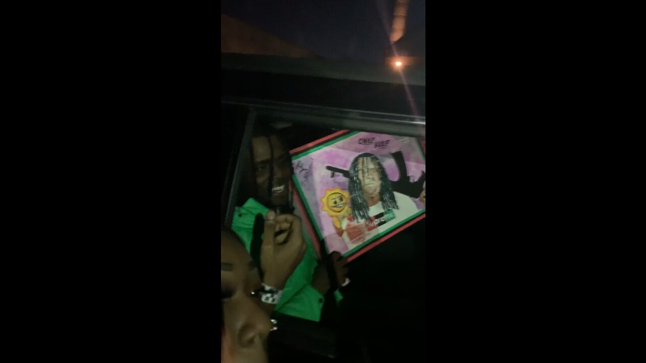 Chief Keef Sosa reaction to my painting
