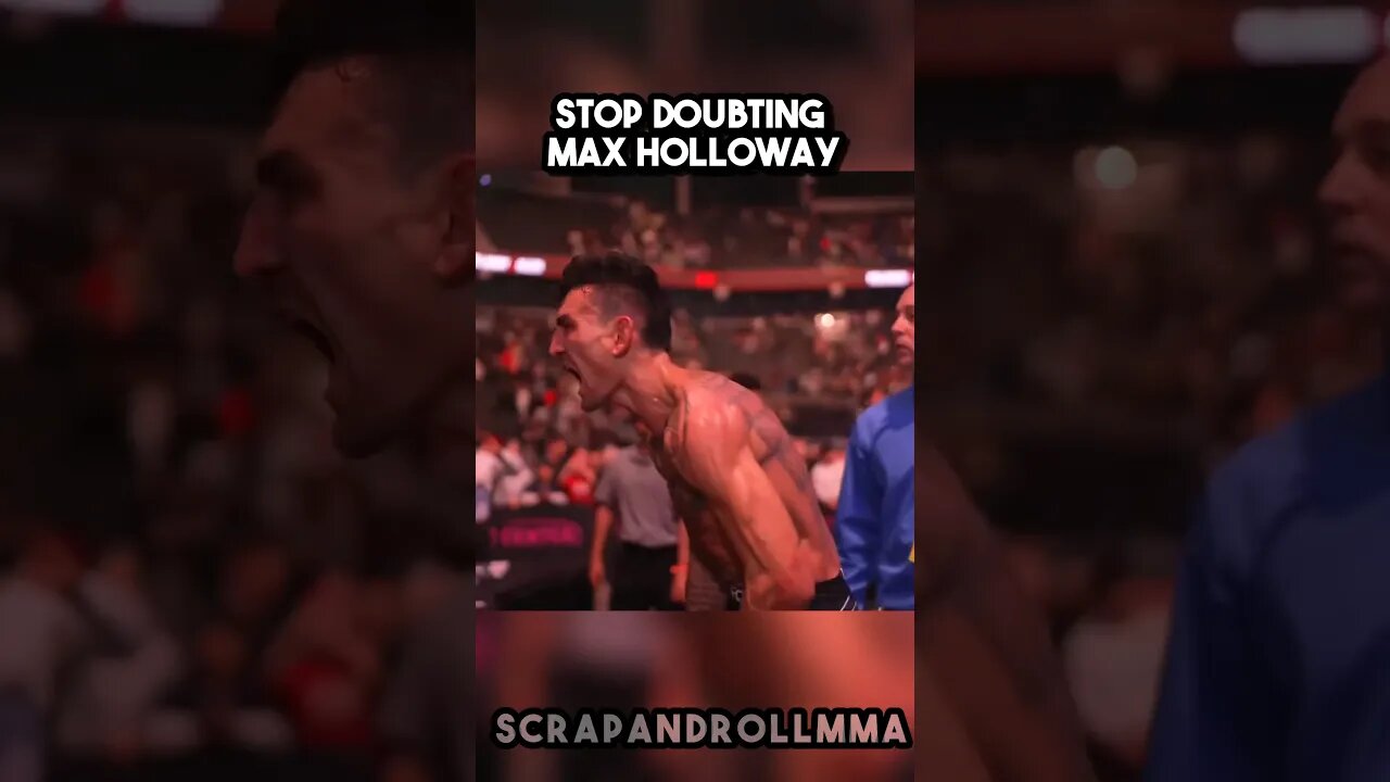 Max Holloway has a message for the Doubters๐๐๐ #ufc #mma #shorts