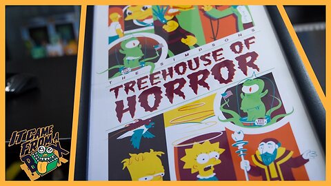 Treehouse of Horror 2 Print by Dave Perillo Unboxing and Overview