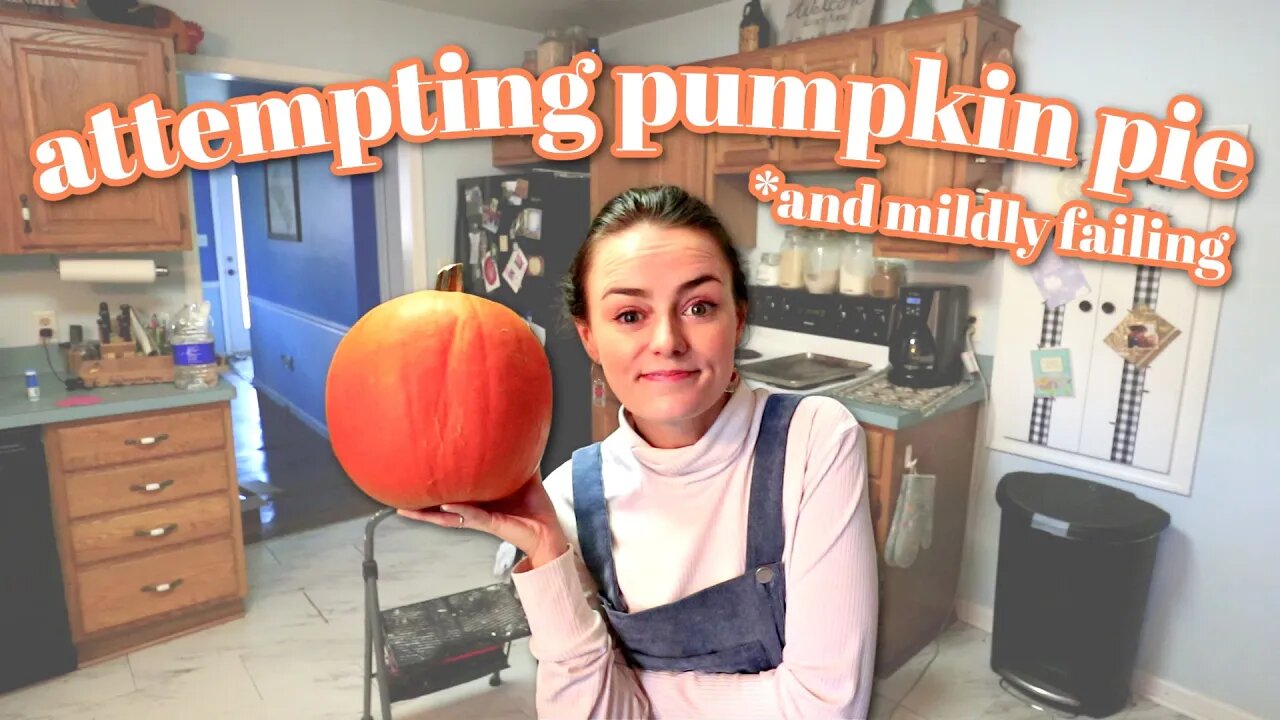 Attempting My First Pumpkin Pie | Vlogmas Day 3 | Let's Talk IBD