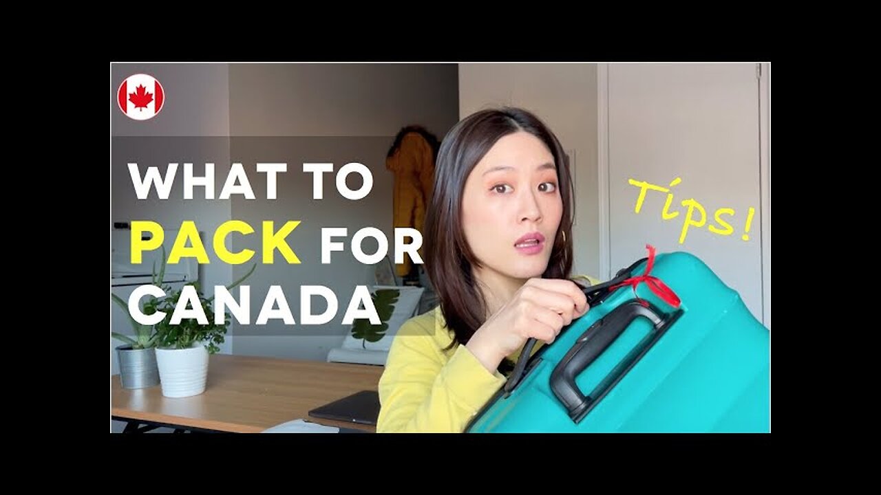 What to pack when moving to Canada (Packing advice and 3 tips) | Living in Canada