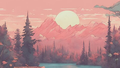 Serenity in Bloom: A Nature Lo-Fi Journey
