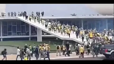 BREAKING: Millions of Brazilians Descend on Brasilia, Storm Congress – SHOTS FIRED