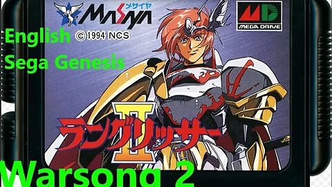 Langrisser 2 - Playthrough Part 1 - Warsong 2 Scenario 1