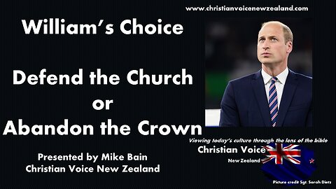 William's Choice: DEFEND THE CHURCH or ABANDON THE CROWN