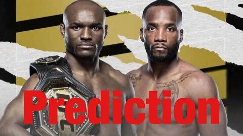 Kamaru Usman Vs Leon Edwards Early Prediction