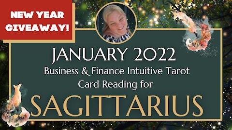 ♐ SAGITTARIUS 🏹 | JANUARY 2022 | SHAKE IT UP! | General BUSINESS & MONEY Tarot Reading