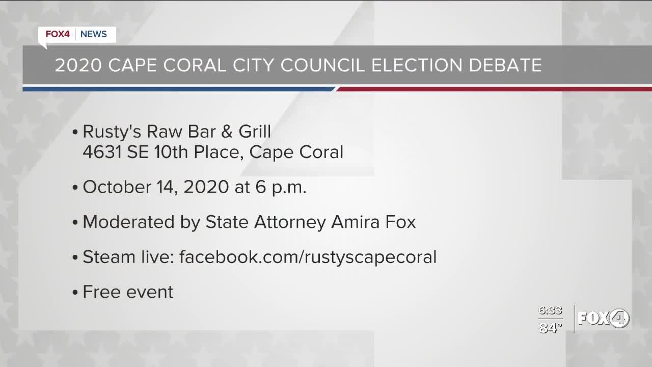 2020 Cape Coral city council election debate