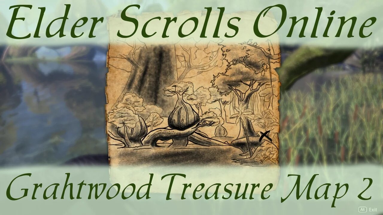 Grahtwood Treasure Map 2 [Elder Scrolls Online ESO]