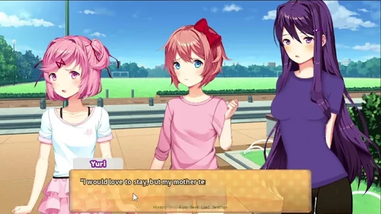DDLC Summertime - Episode 4: Hanging Out in The Cafe