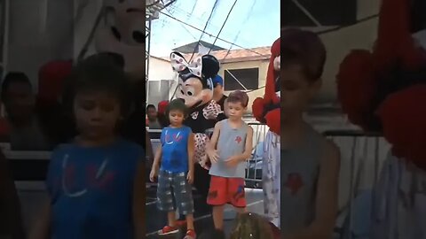 DANÇANDO FOFÃO, MINNIE MOUSE, FOFONA E O MÁSKARA PARA ALEGRIA DAS CRIANÇAS, LIKE