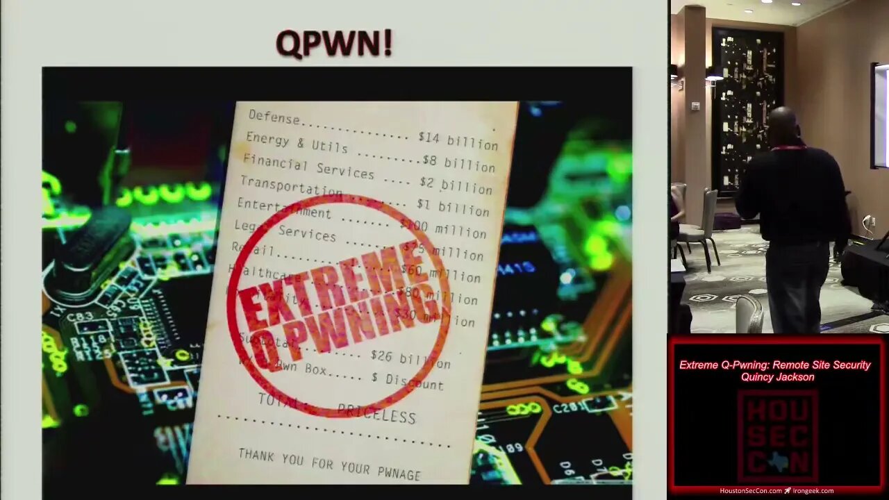 Extreme Q Pwning Remote Site Security Quincy Jackson