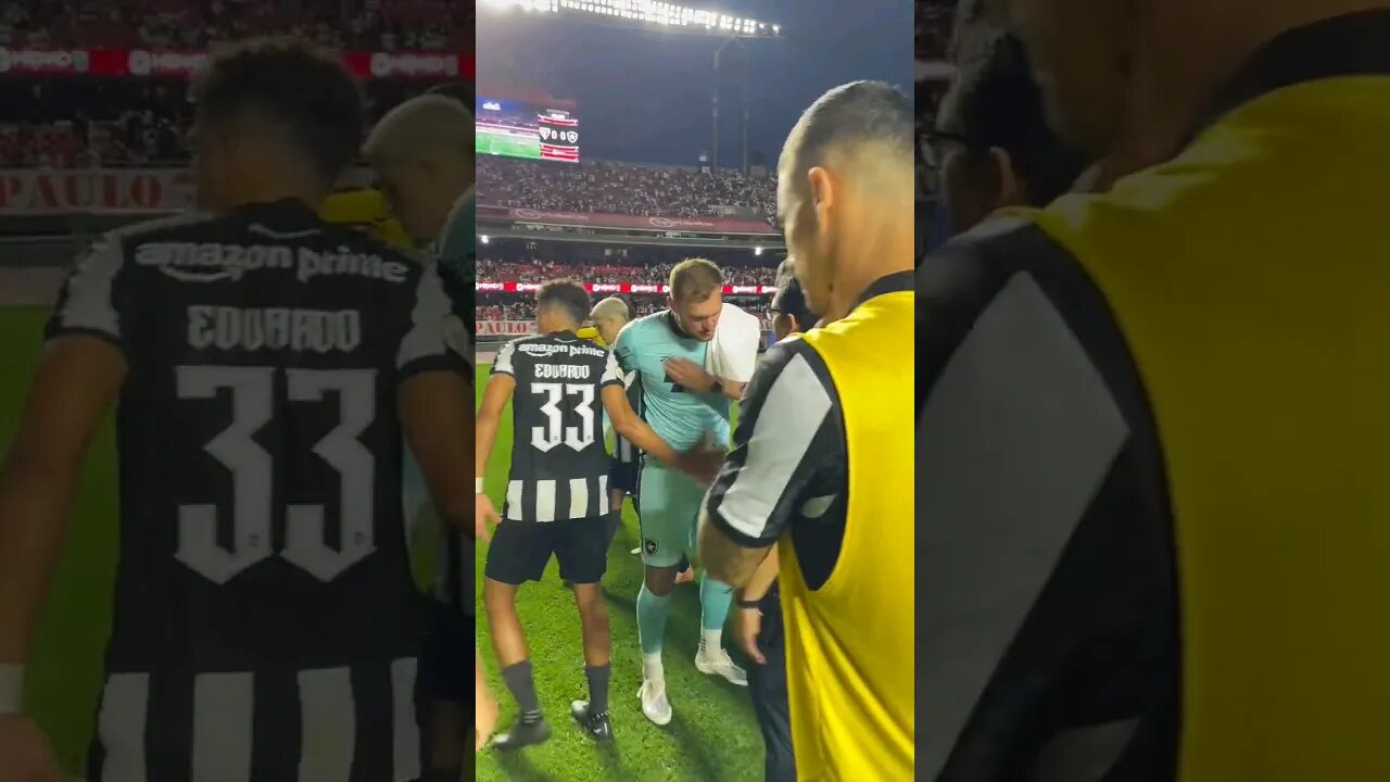 L. PERRI DÁ RECADO AO DINIZ! NÃO PASSA NADA! DE GELO! O MELHOR DO BRASIL! #botafogo #brasileirão