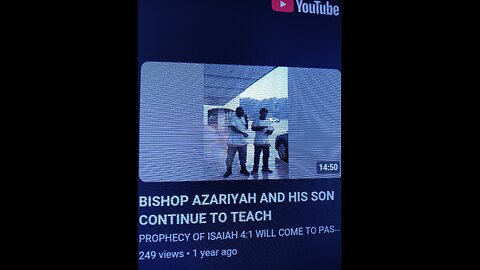 THE ISRAELITES: TV NEWS PROFILES THE MIGHTY BISHOP AZARIYAH AND HIS SON AS REAL HEROES!!!!