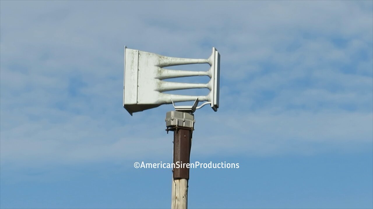 Whelen Vortex R4 Siren Test, Potosi, Missouri